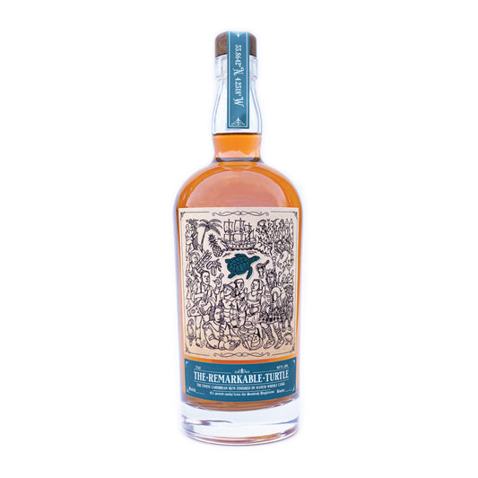 The Remarkable Turtle Rum - Ex Scotch Peated Casks Rum 2nd Release (70cl, 46%)