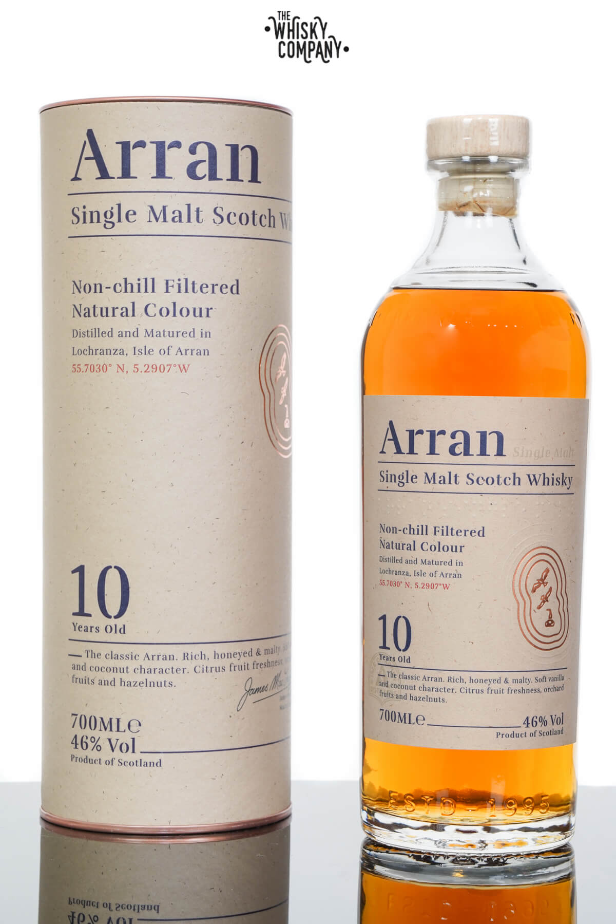Arran Malt Whisky - 10 Year Old (70cl, 46%)